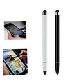 2-in-1 PDA and Touch Screen Metal Stylus Pen